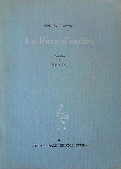 La linea d'ombra - Joseph Conrad - copertina