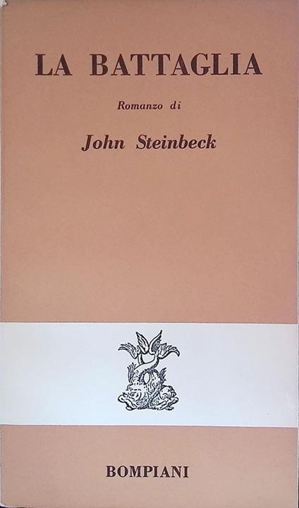 La battaglia - John Steinbeck - copertina