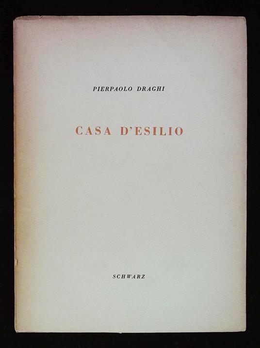 Casa d'esilio - copertina