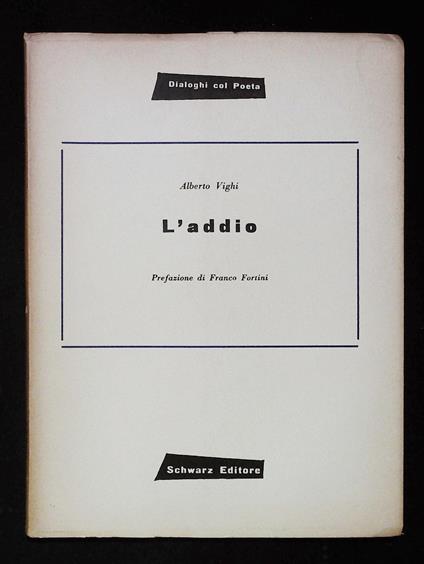 L'addio - copertina