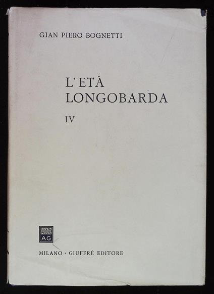 L'età longobarda IV - copertina