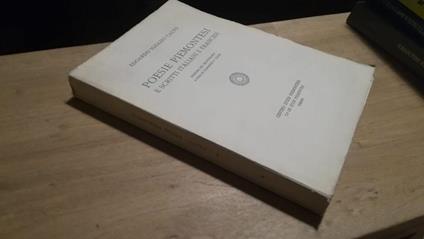 Poesie piemontesi e scritti italiani e francesi - Edoardo Calvo - copertina