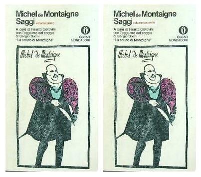 SAGGI (2 Volumi) - Michel de Montaigne - copertina