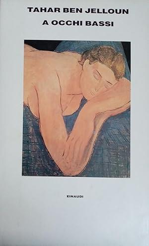 A Occhi Bassi - Tahar Ben Jelloun - copertina