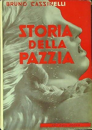 Storia Della Pazzia - Bruno Cassinelli - copertina