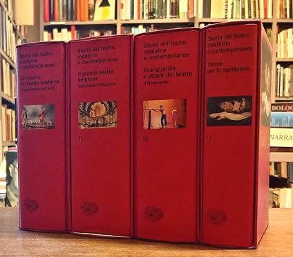 STORIA DEL TEATRO MODERNO E CONTEMPORANEO (4 Volumi) - Roberto Alonge - copertina
