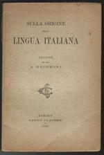 Sulla origine della lingua italiana