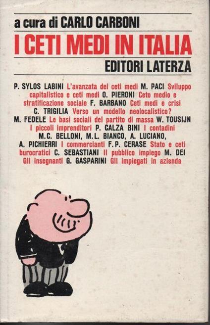 I ceti medi in Italia - Carlo Carboni - copertina