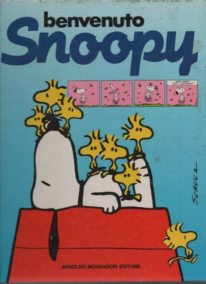 Benvenuto Snoopy - Charles M. Schulz - copertina