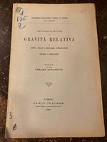 Determinazioni di gravità relativa ad Aosta, Gran S. Bernardo, Courmayeur e Piccolo S. Bernardo