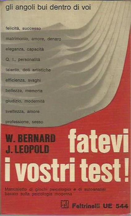 Fatevi i vostri test! - copertina