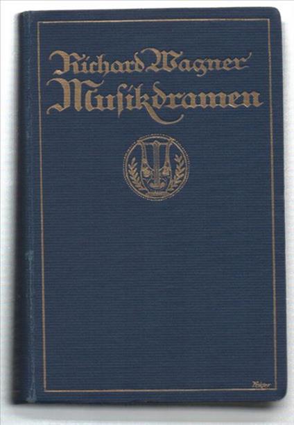 Musikdramen - Richard Wagner - copertina