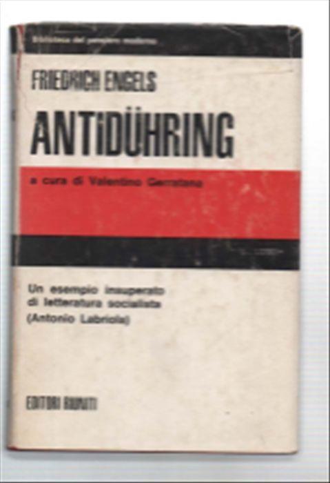 Antidühring - Friedrich Engels - copertina
