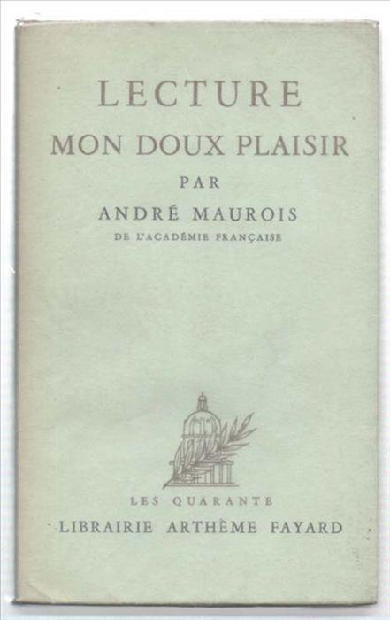 Lecture Mon Doux Plaisir - André Maurois - copertina