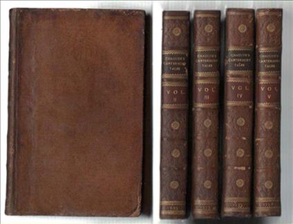 The Canterbury Tales Of Chaucer. To Which Are Added, An Essay Upon His Langua.. - Geoffrey Chaucer - copertina