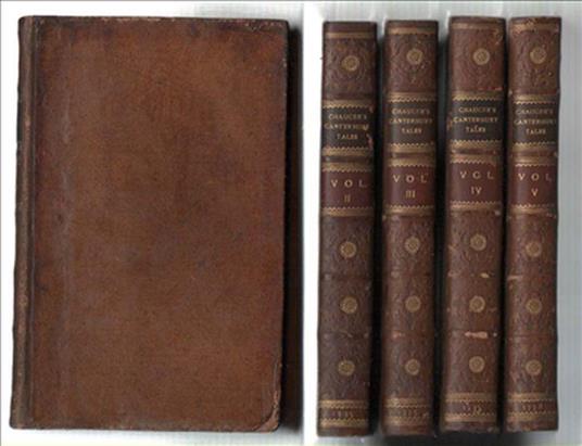 The Canterbury Tales Of Chaucer. To Which Are Added, An Essay Upon His Langua.. - Geoffrey Chaucer - copertina
