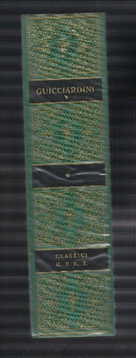 Opere Di Francesco Guicciardini - Emanuella Scarano Lugnani - copertina