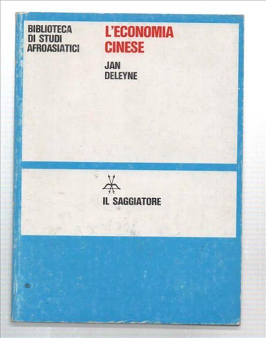 L' economia Cinese - Jan Deleyne - copertina