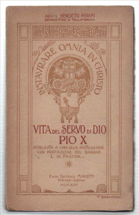 Vita Del Servo Di Dio Pio X - copertina