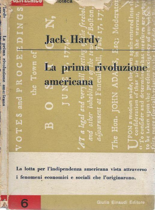 La prima rivoluzione americana - Jack Hardy - copertina