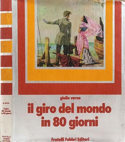 Il giro del mondo in 80 giorni - Jules Verne - copertina