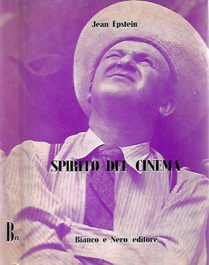 Spirito del cinema - Jean Epstein - copertina