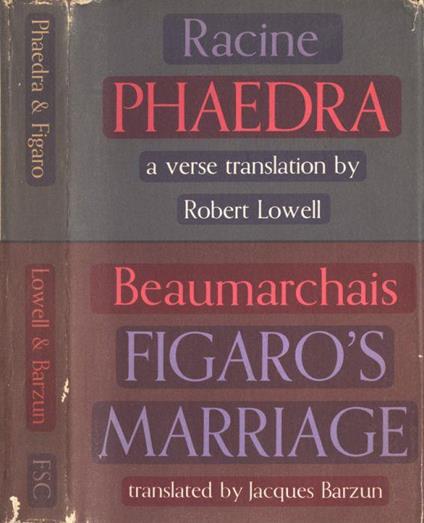 Phaedra - Figaro' s marriage - copertina