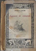 Appunti di Romanzo