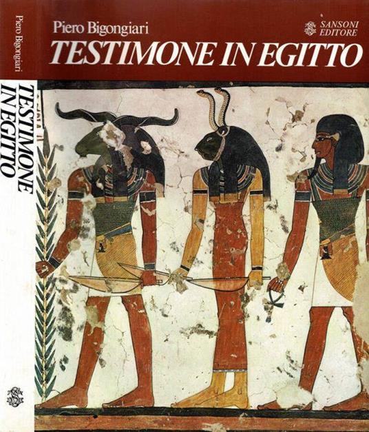 Testimone in Egitto - Piero Bigongiari - copertina