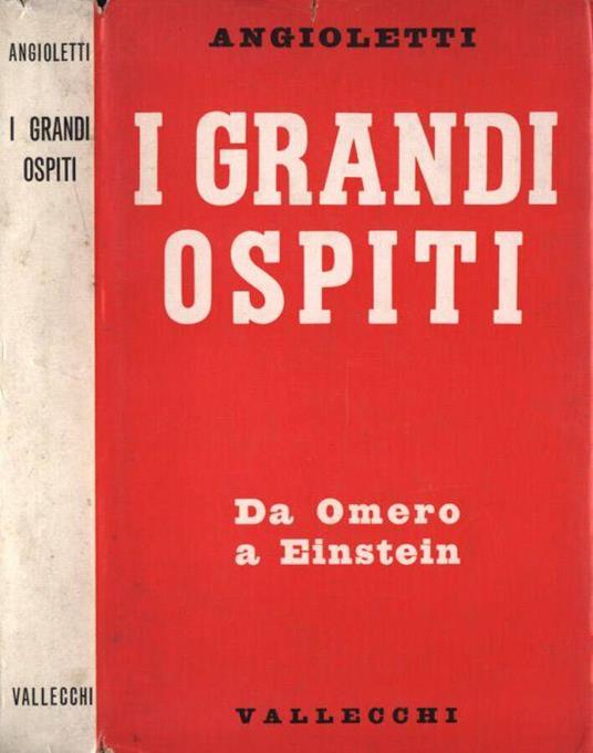 I grandi ospiti - G. Battista Angioletti - copertina