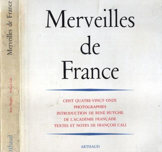 Merveilles de France - François Cali - copertina