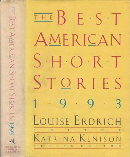 The best american short stories 1993 - Louise Erdrich - copertina