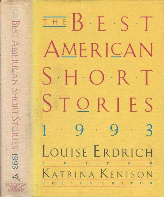 The best american short stories 1993 - Louise Erdrich - copertina