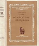 Bibliografia dell'archeologia classica e dell'arte italiana Vol. II tomo V