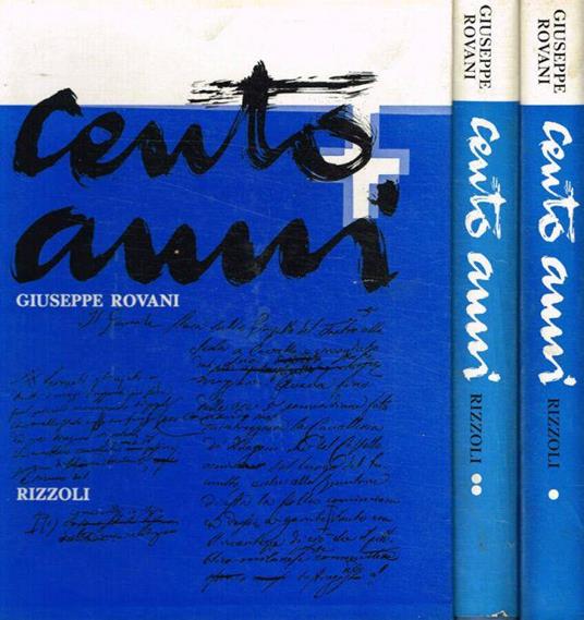 Cento anni 2voll - Giuseppe Rovani - copertina