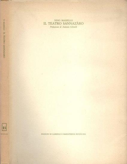 Il Teatro Sannazaro - Nino Masiello - copertina