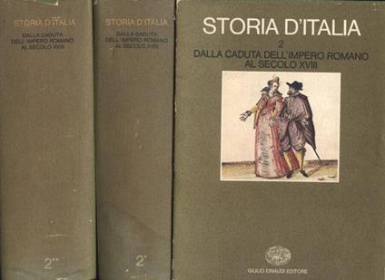 Storia d' Italia vol. II - Ruggiero Romano - copertina