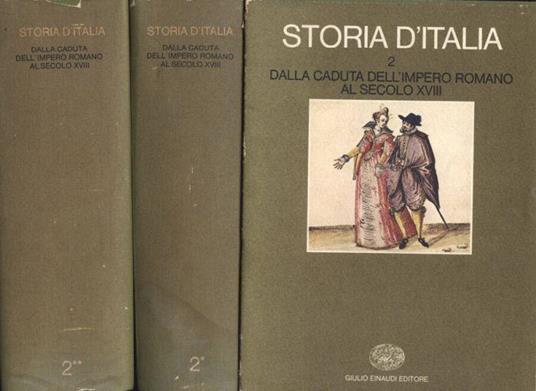 Storia d' Italia vol. II - Ruggiero Romano - copertina