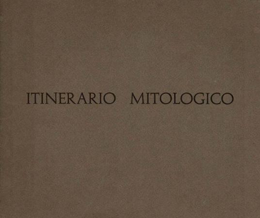 Itinerario Mitologico - copertina