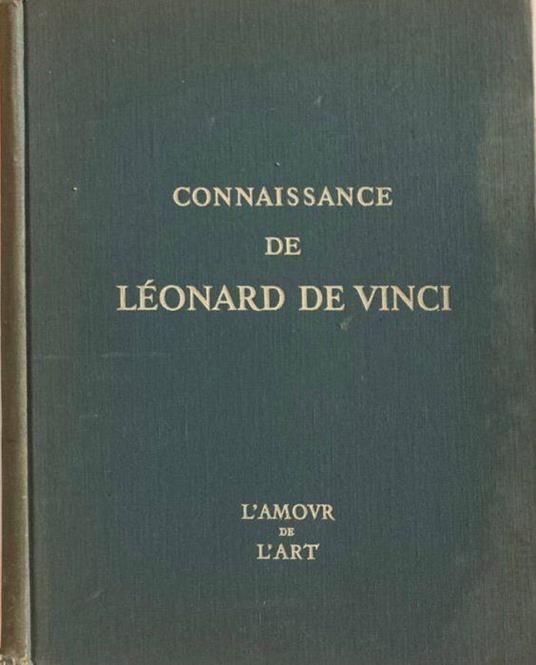 Connaissance De Léonard De Vinci - copertina