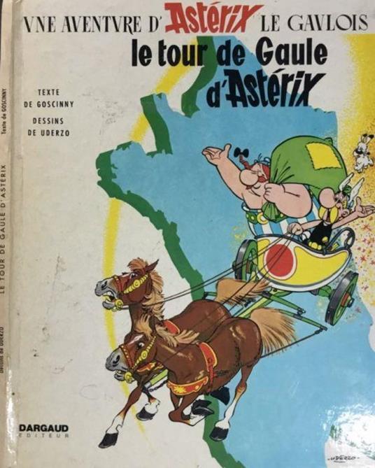 Le tour de Gaule d'Asterix - René Goscinny - copertina