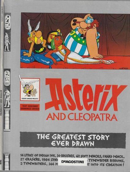 Asterix and Cleopatra - René Goscinny - copertina