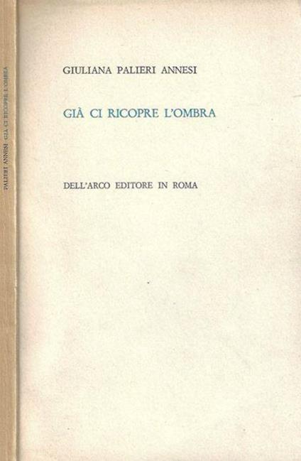 Già ci ricopre l'ombra - copertina