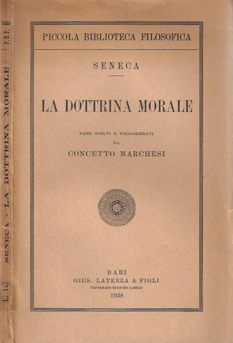 La dottrina morale - L. Anneo Seneca - copertina