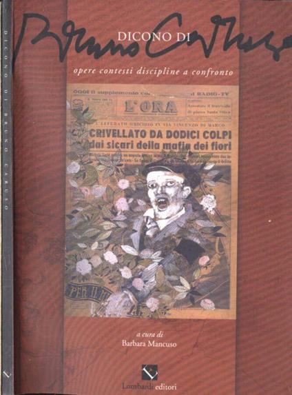 Dicono di Bruno Caruso - Barbara Mancuso - copertina