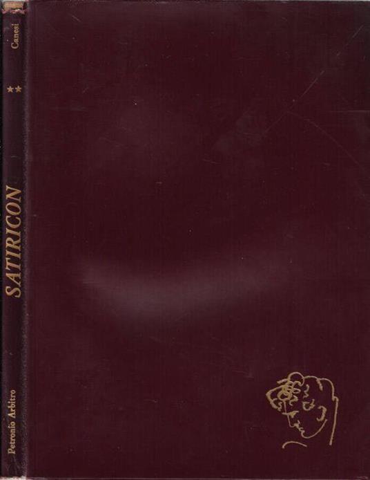 Satiricon - Arbitro Petronio - copertina