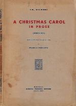 A Christmas Carol in prose