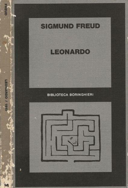 Leonardo (1910) - Sigmund Freud - copertina