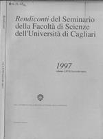 Rendiconti del Seminario della facoltà di Scienze dell'Università di Cagliari Vol. LXVII fascicolo unico 1997
