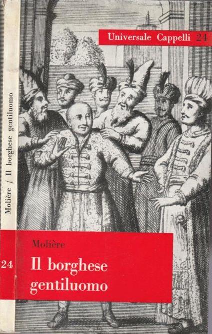 Il borghese gentiluomo - Molière - copertina